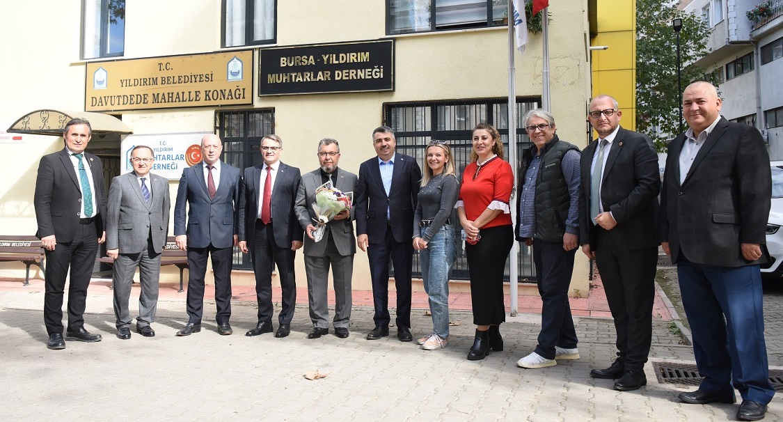 Yıldırım Muhtarlar Derneği'ne Ziyaret