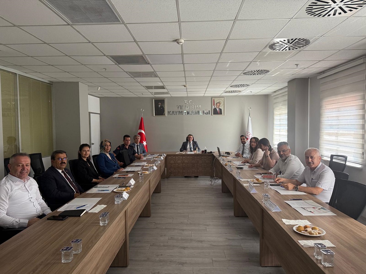 İlçe Çocuk Koordinasyon ile Aile ve Kadına Yönelik Şiddetle Mücadele Toplantısı Yapıldı