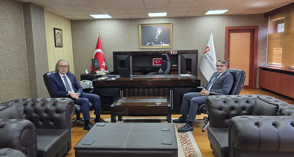 Bursa Defterdarı Ziyaret Edildi