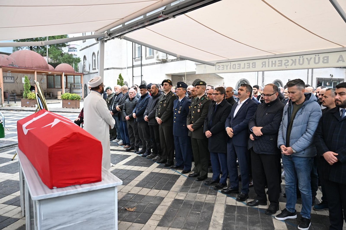 Kaymakamımız Kıbrıs Gazisinin Cenaze Törenine Katıldı